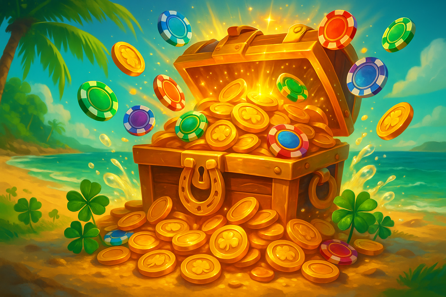 Bonus de bienvenue HolyLuck 500€ + 100 tours, programme VIP